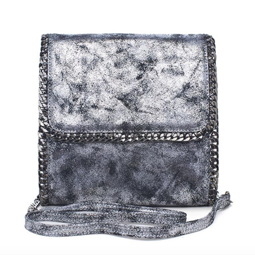 Urban Expressions Sheila Flap Chain Edge Crossbody